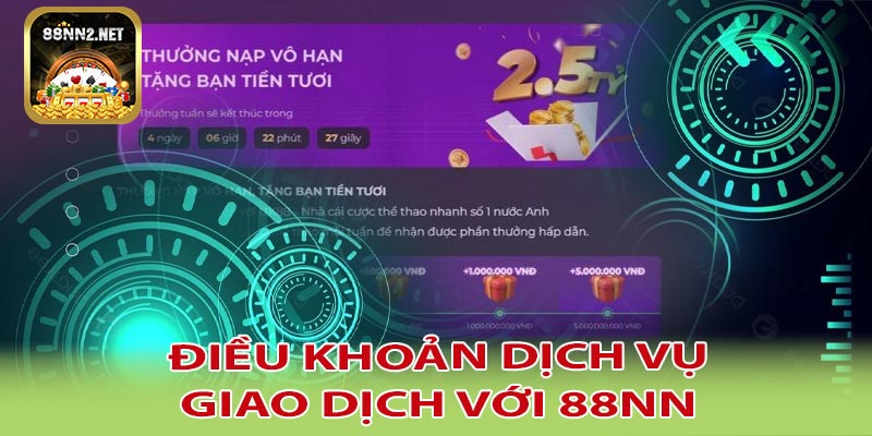 Điều khoản dịch vụ - Giao dịch 